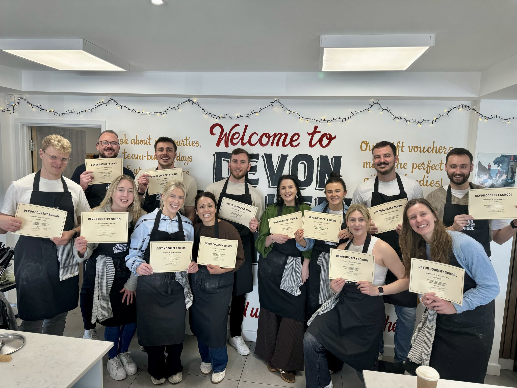 Team Building Day at The Devon Cookery School - Konker